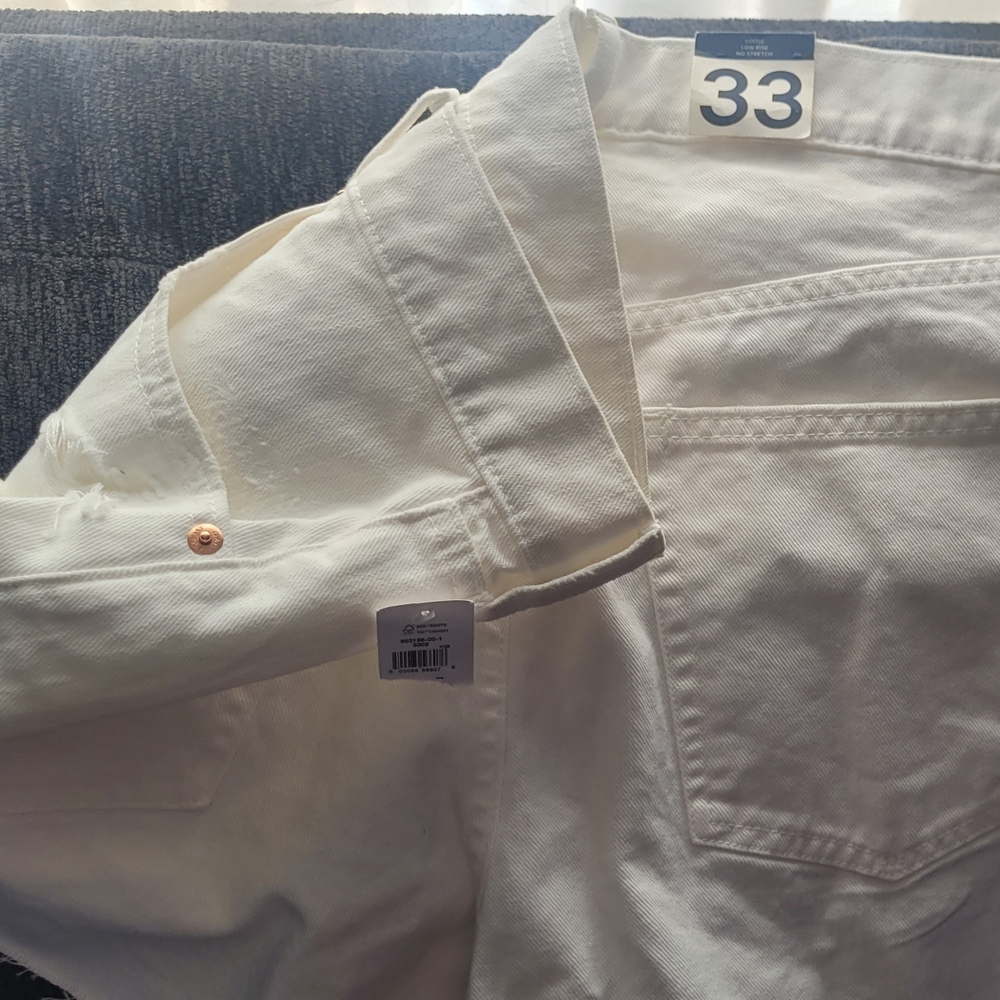 GAP Women's Cream Jean Shorts